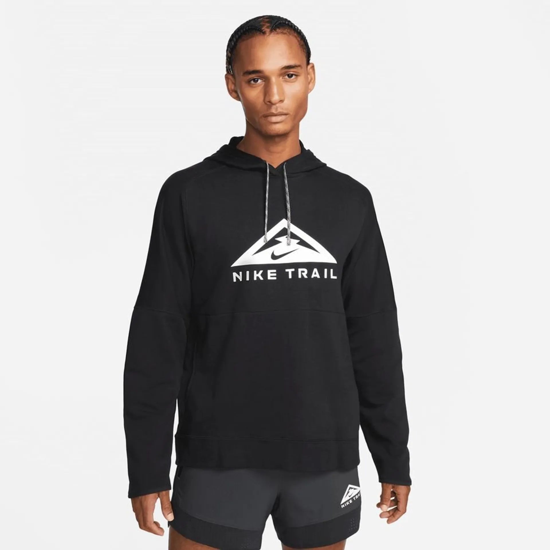Nike Sweat à Capuche Dri-FIT Trail Magic Hour - Noir/Blanc